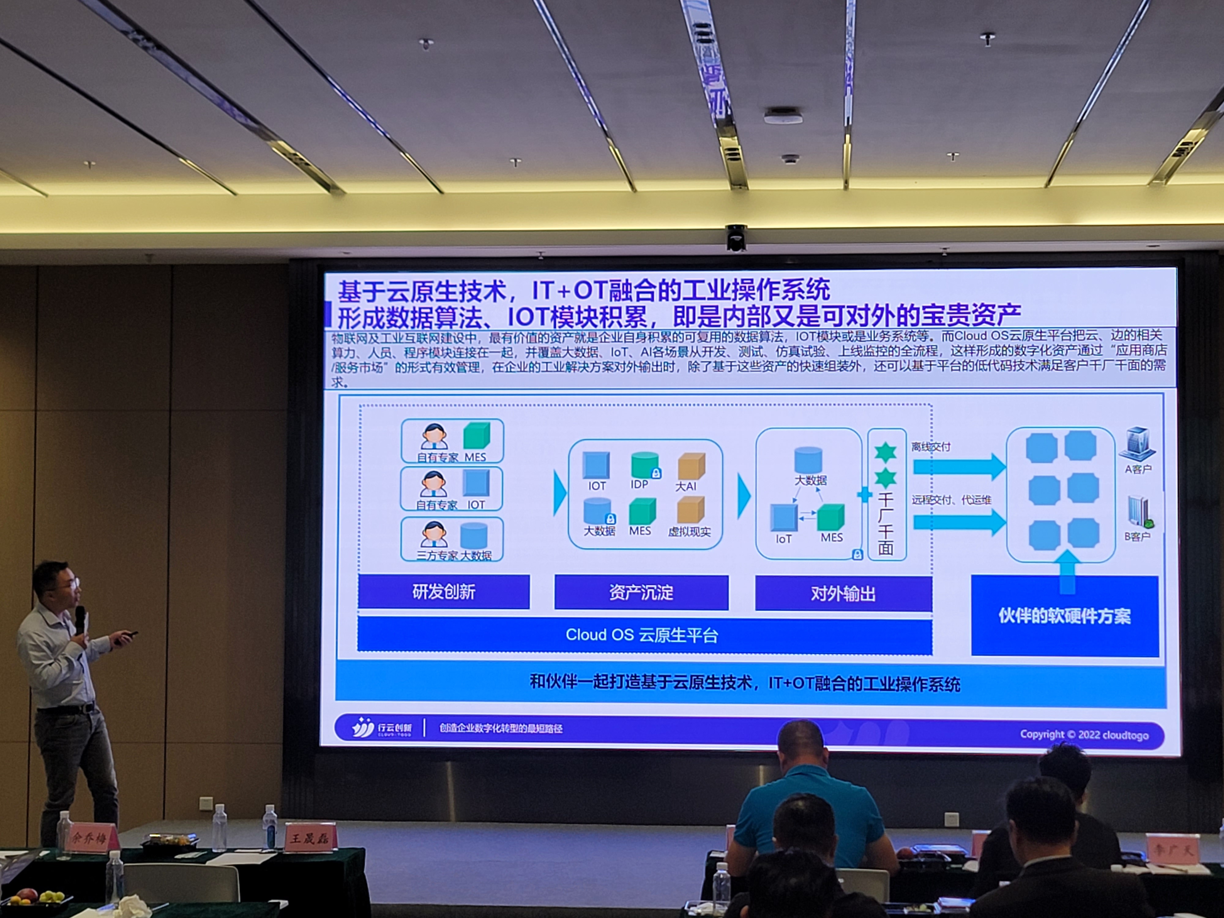 IT+OT融合的工业操作系统